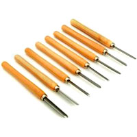 Steelex D2228 Lathe Chisel Set, 8-Piece